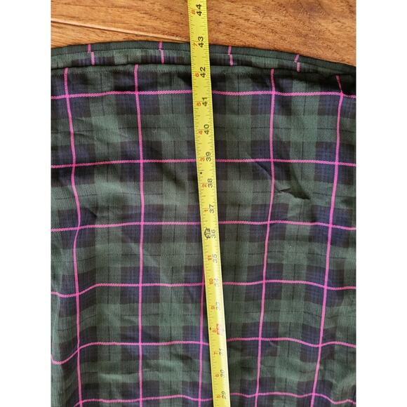 J. Crew Tartan Plaid Dress Ruffle Tie Collar Puff Sleeve Academia Preppy M NWT - Picture 14 of 14